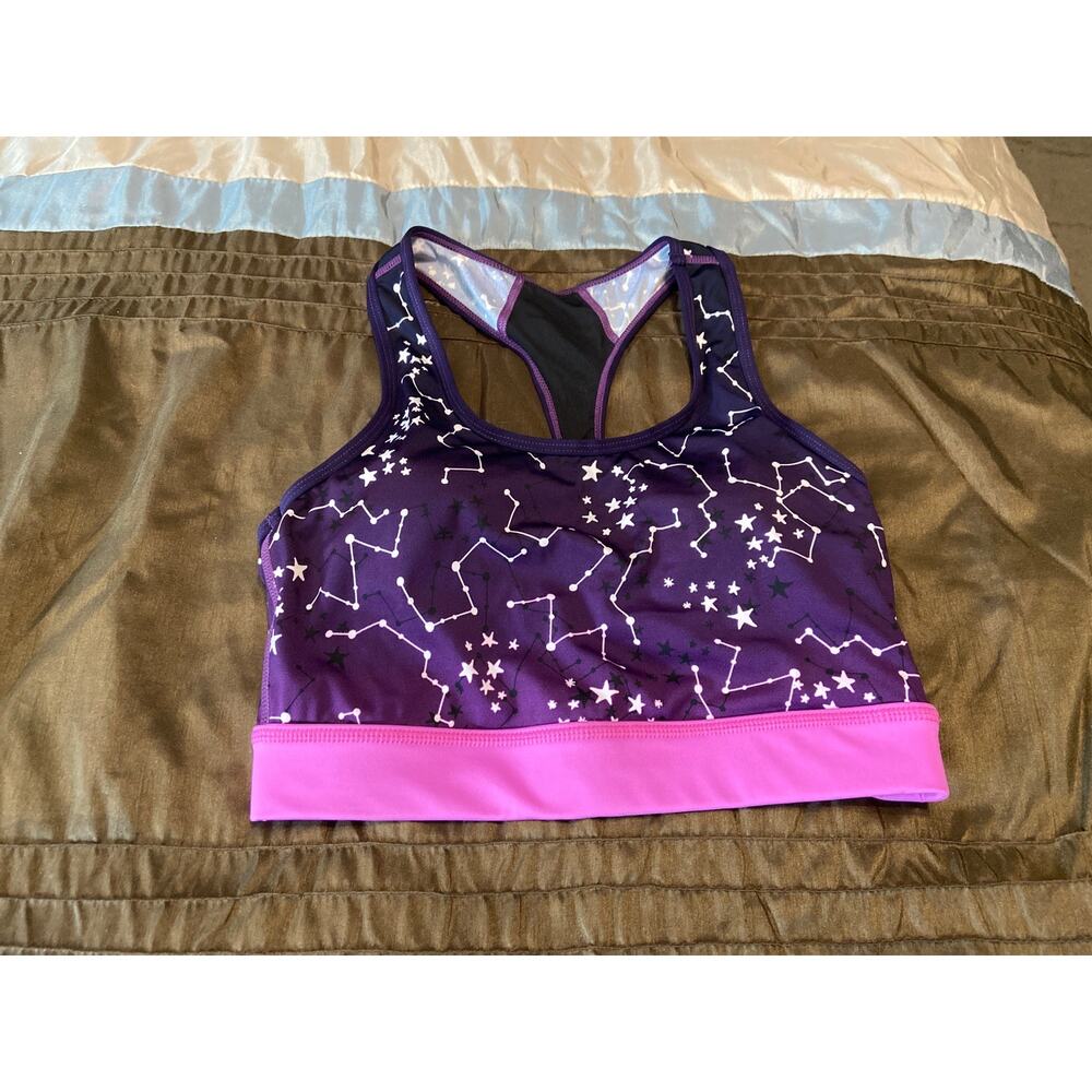 Lularoe constellation stars sports bra Size Small